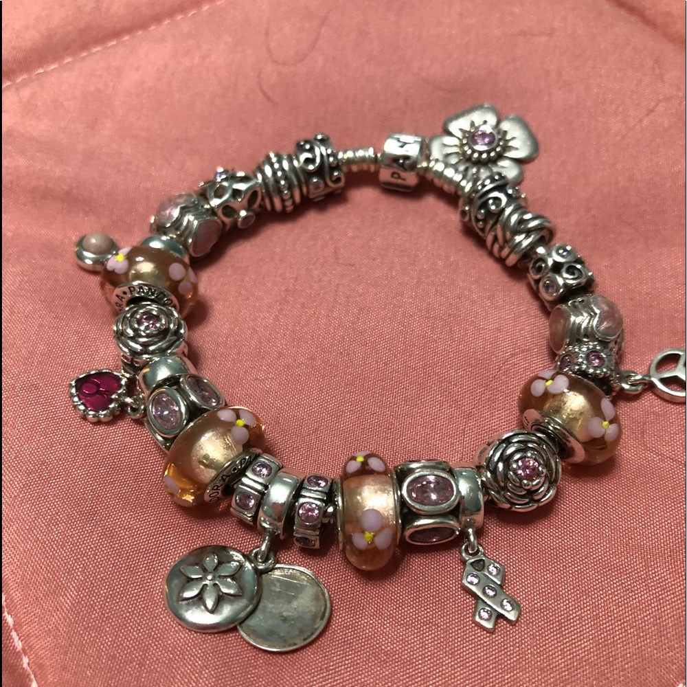 PANDORA BRACELET LOADED